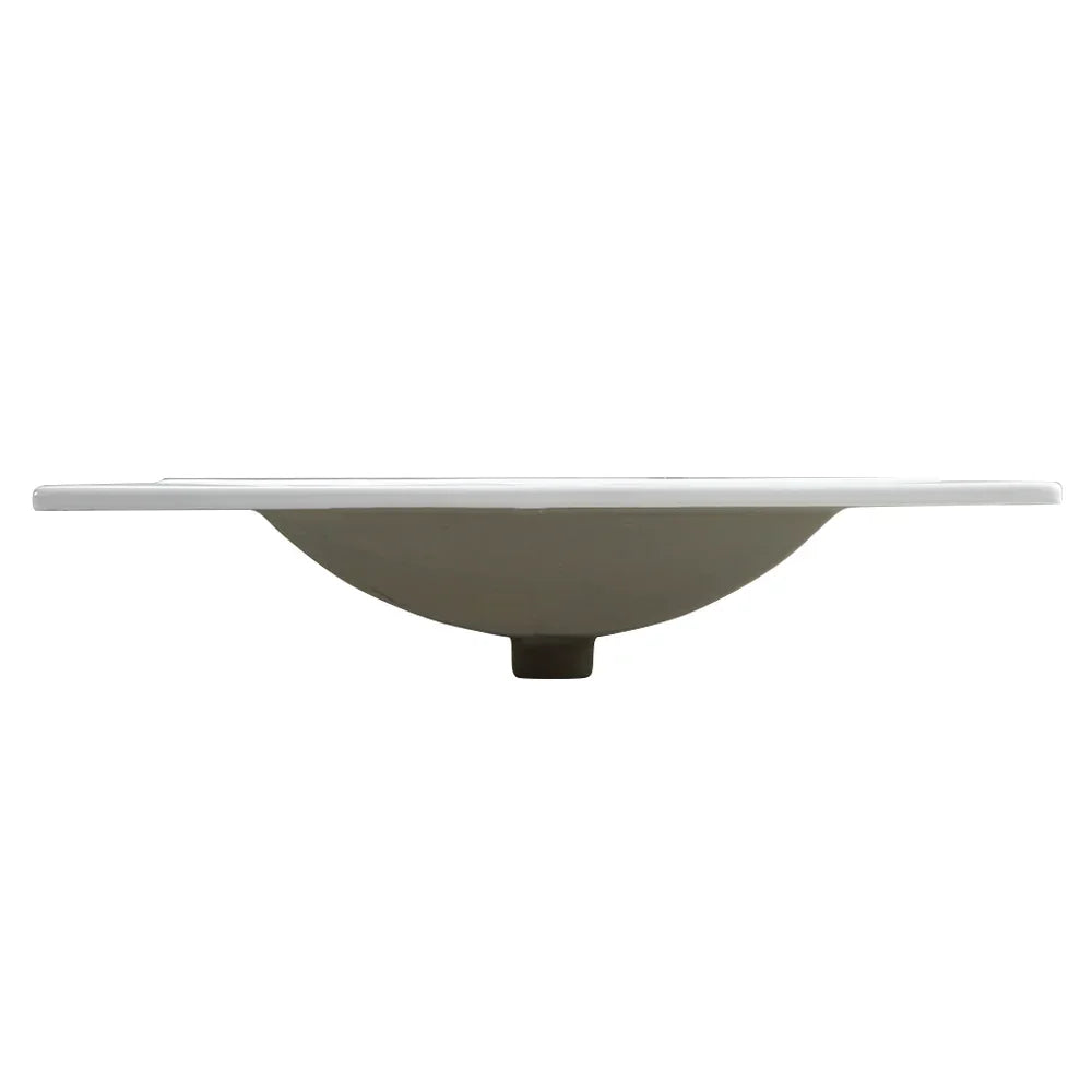 White ceramic top for eprolo 30 inch bathroom vanity BL9075B