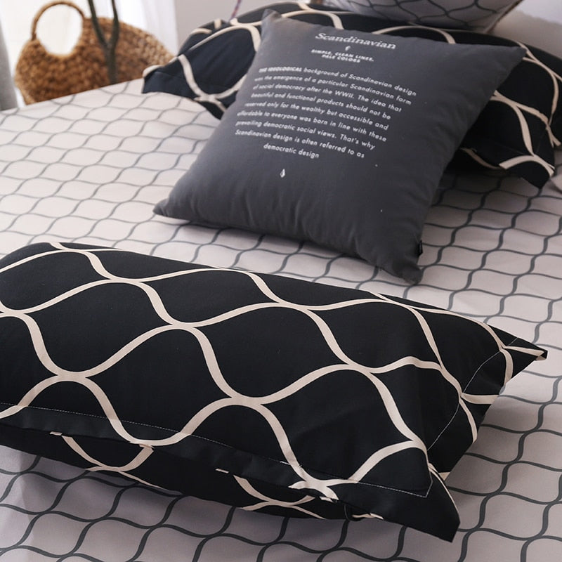 Super King Duvet Cover Sets Marble Single Queen Size