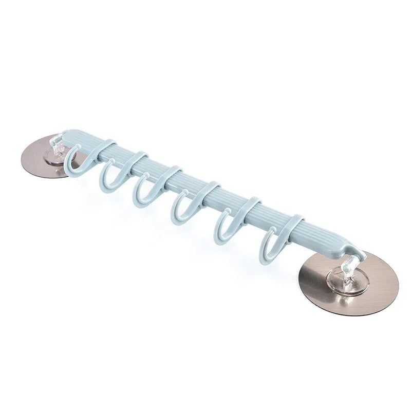 eprolo seamless nail-free adhesive wall hook strip for kitchen and bathroom organization