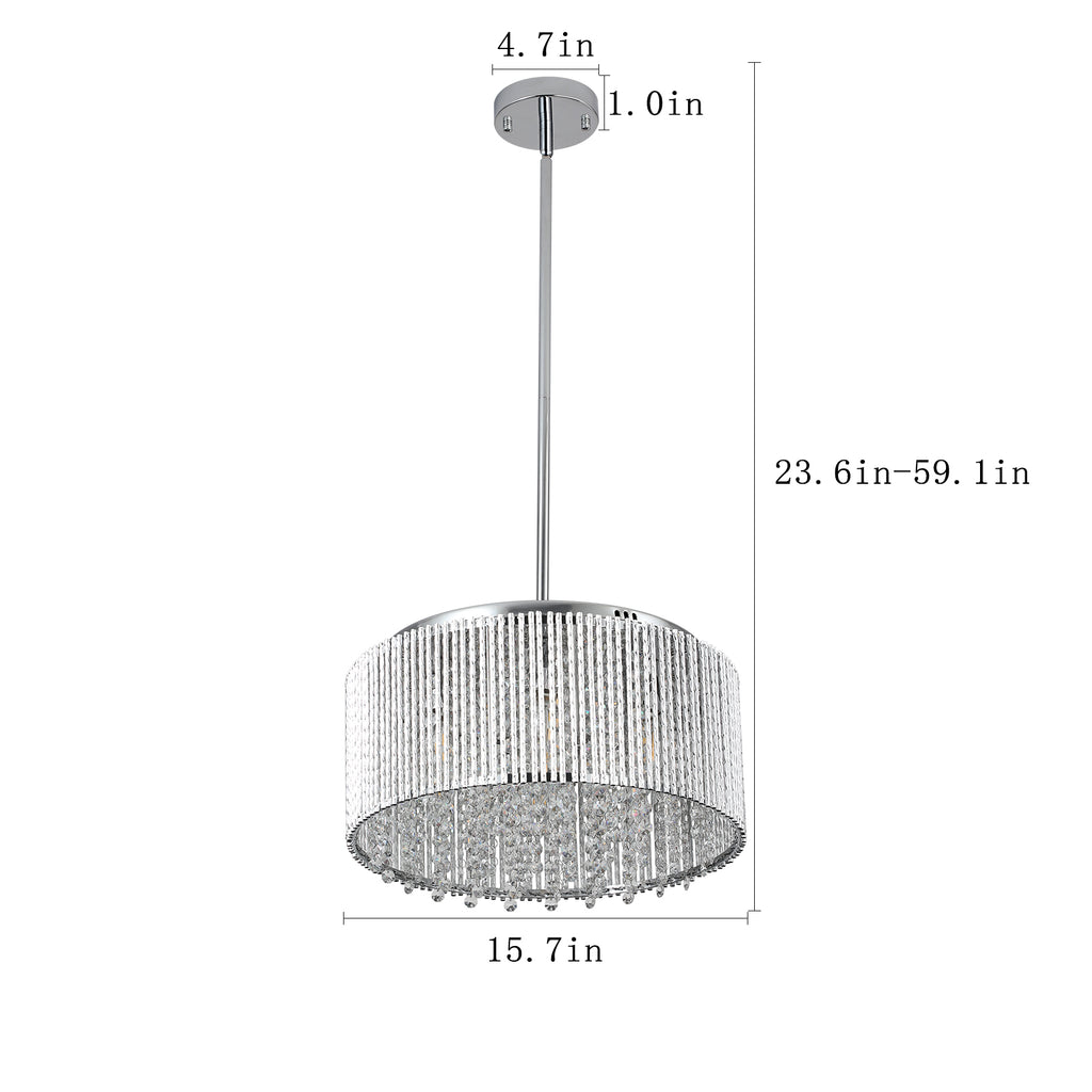 Modern Crystal Chandelier for Living-Room