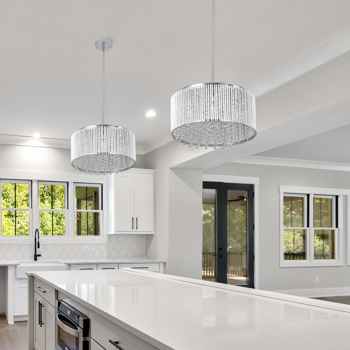 Modern Crystal Chandelier for Living-Room