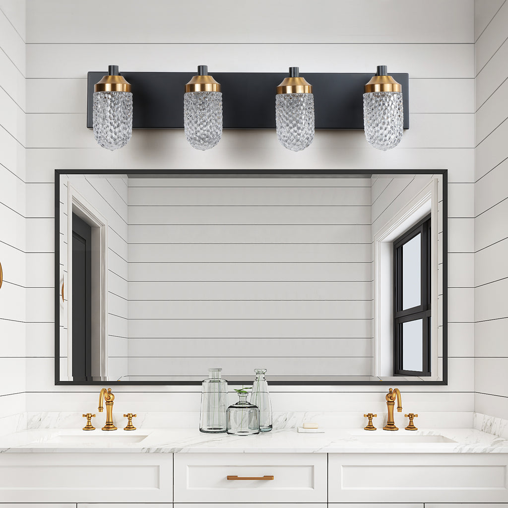 Vanity  Lights With 4 LED Bulbs For Bathrooms