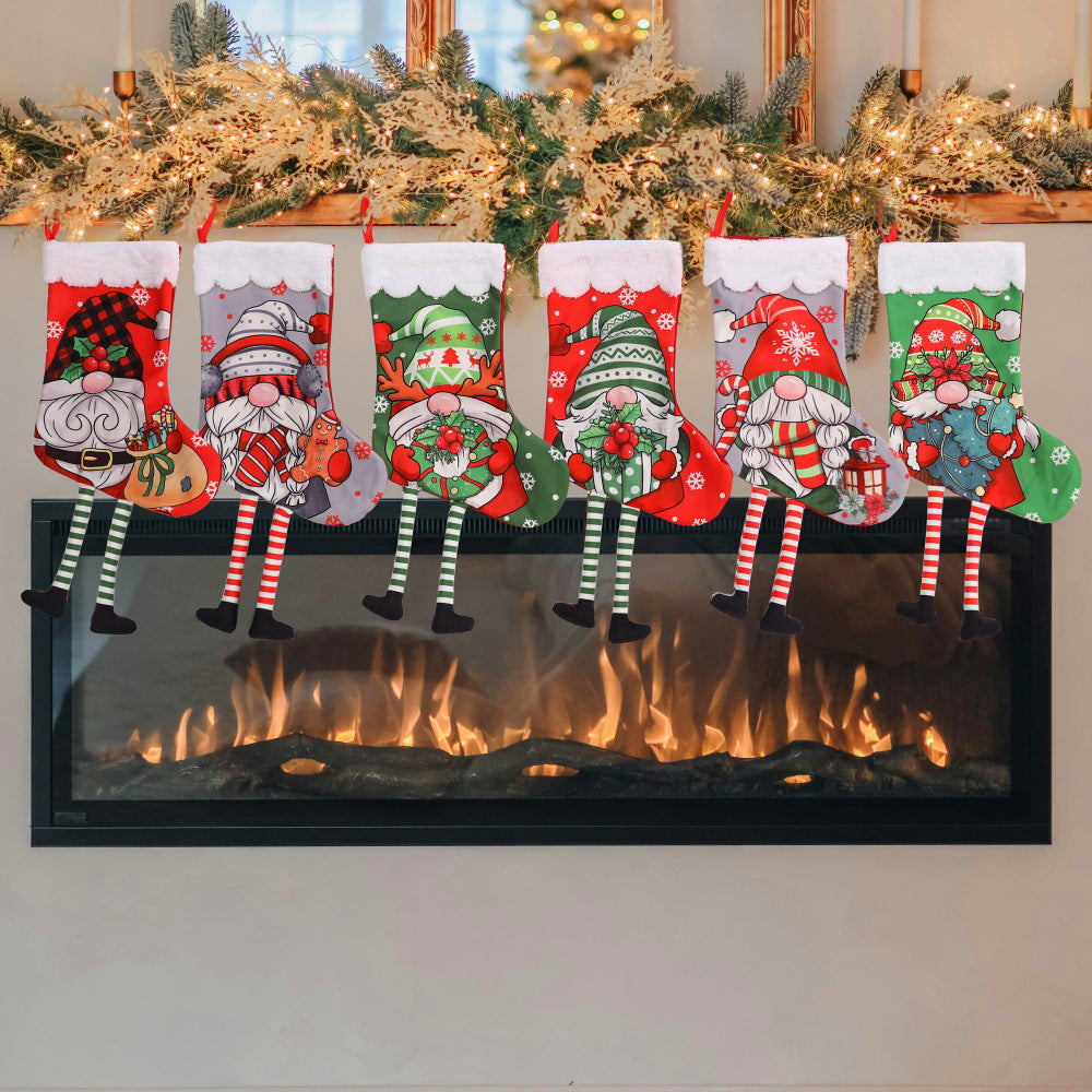 Fuzzy Christmas Socks
