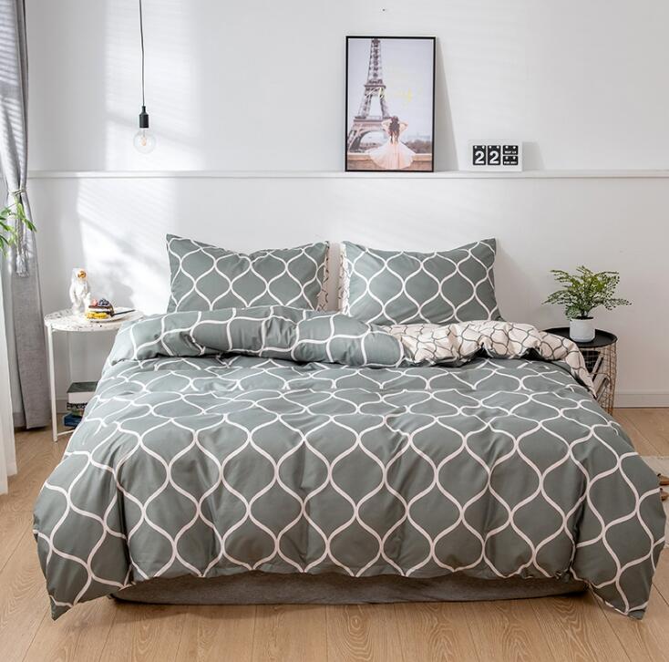 Super King Duvet Cover Sets Marble Single Queen Size