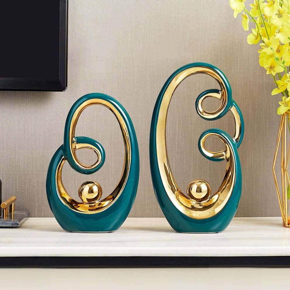 Modern minimalist living room TV cabinet wine cabinet decoration creative home decor