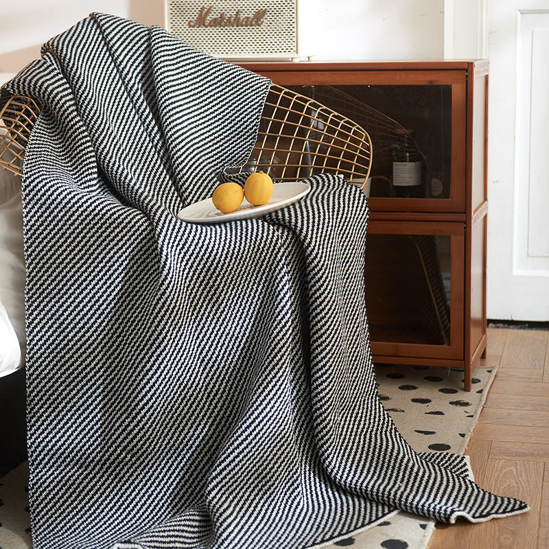 INS Style Sofa Blanket Knitted