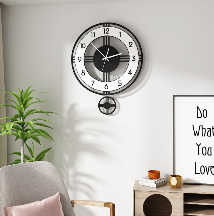 Acrylic Clock Pendulum Modern Design