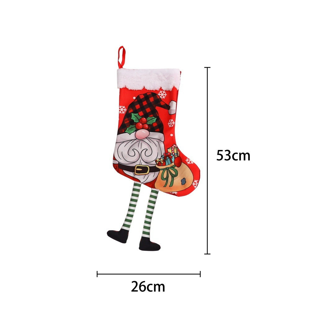 Fuzzy Christmas Socks