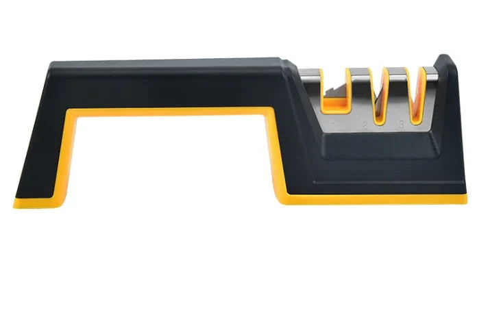 eprolo 3-stage professional knife sharpener with tungsten steel and ceramic slots
